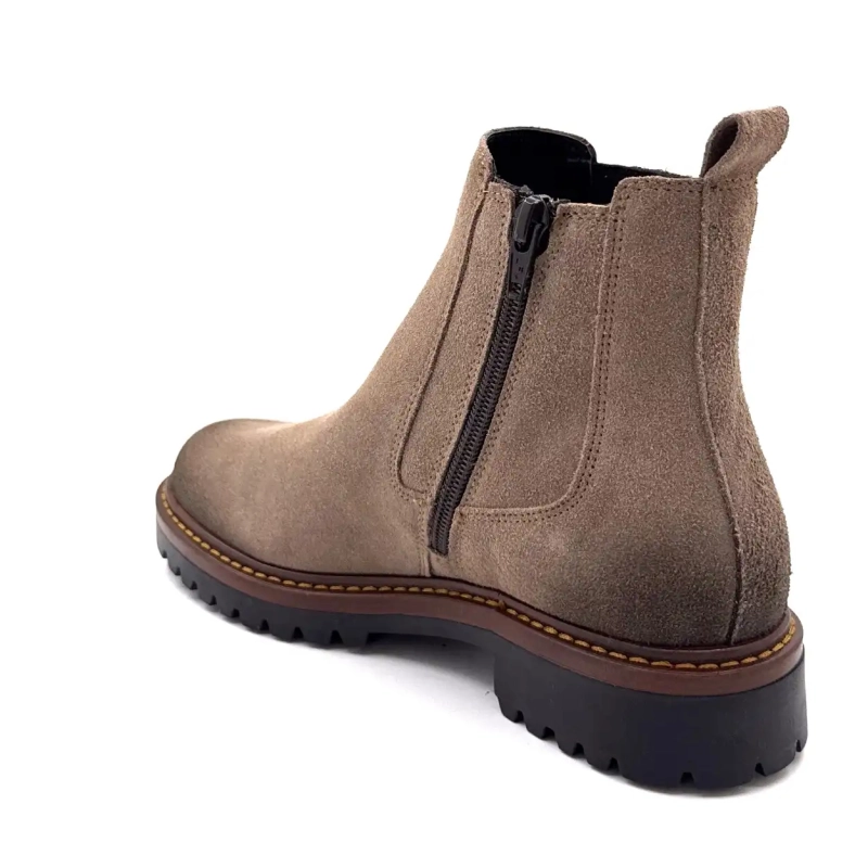 Ivoire 25040 Suède Amandel Ivoire Chaussures