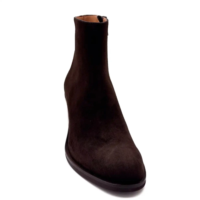 Ivoire P2254 Maro Ciocolatiu Piele Întoarsă Ivoire Chaussures