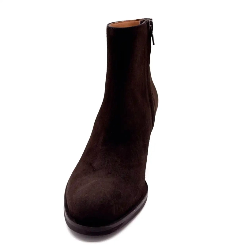 Ivoire P2254 Chocoladebruin Suède Ivoire Chaussures