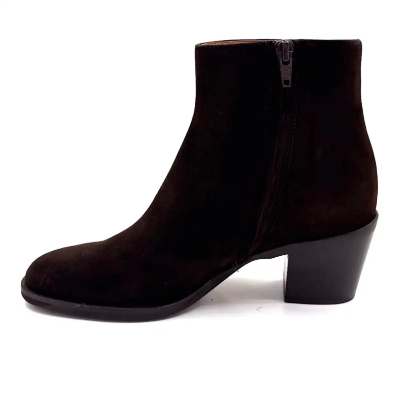 Ivoire P2254 Σοκολατί Καφέ Σουέτ Ivoire Chaussures