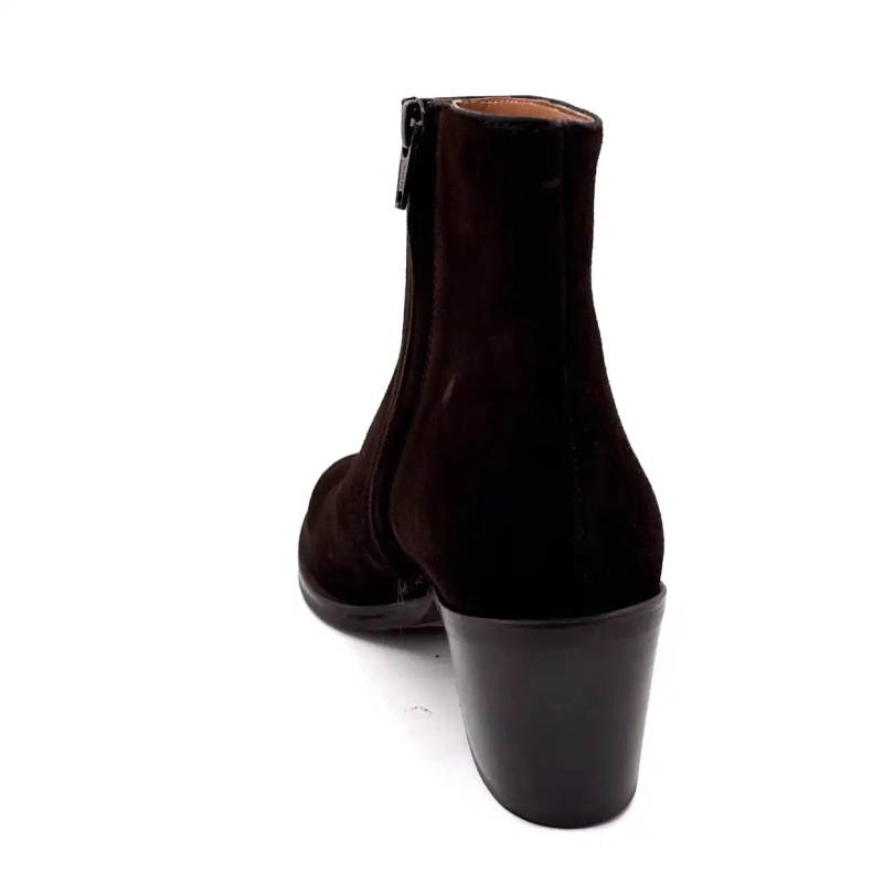 Ivoire P2254 Chocoladebruin Suède Ivoire Chaussures