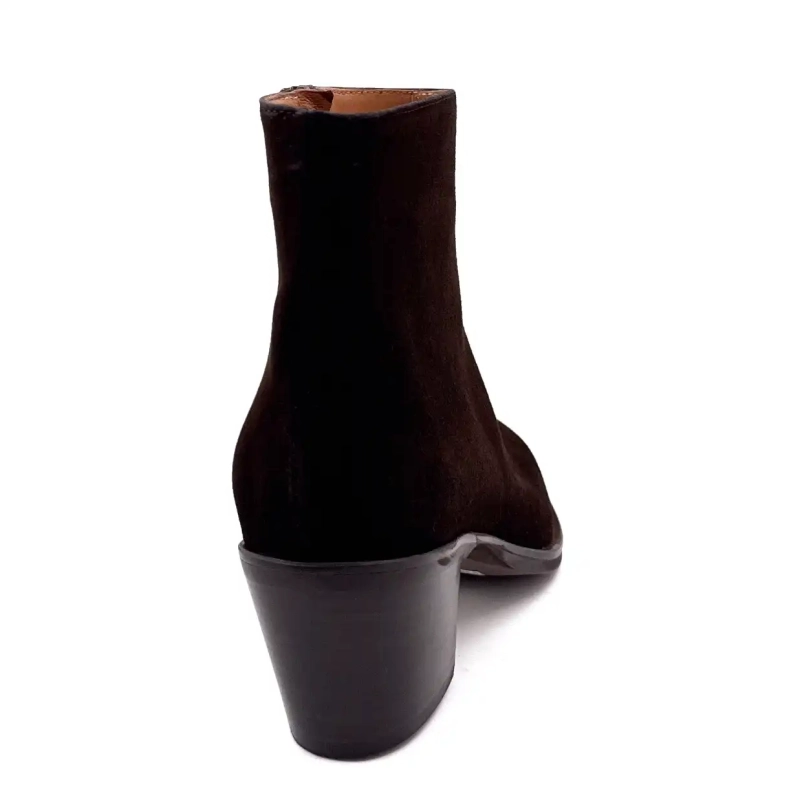 Ivoire P2254 Marrone Cioccolato Scamosciato Ivoire Chaussures