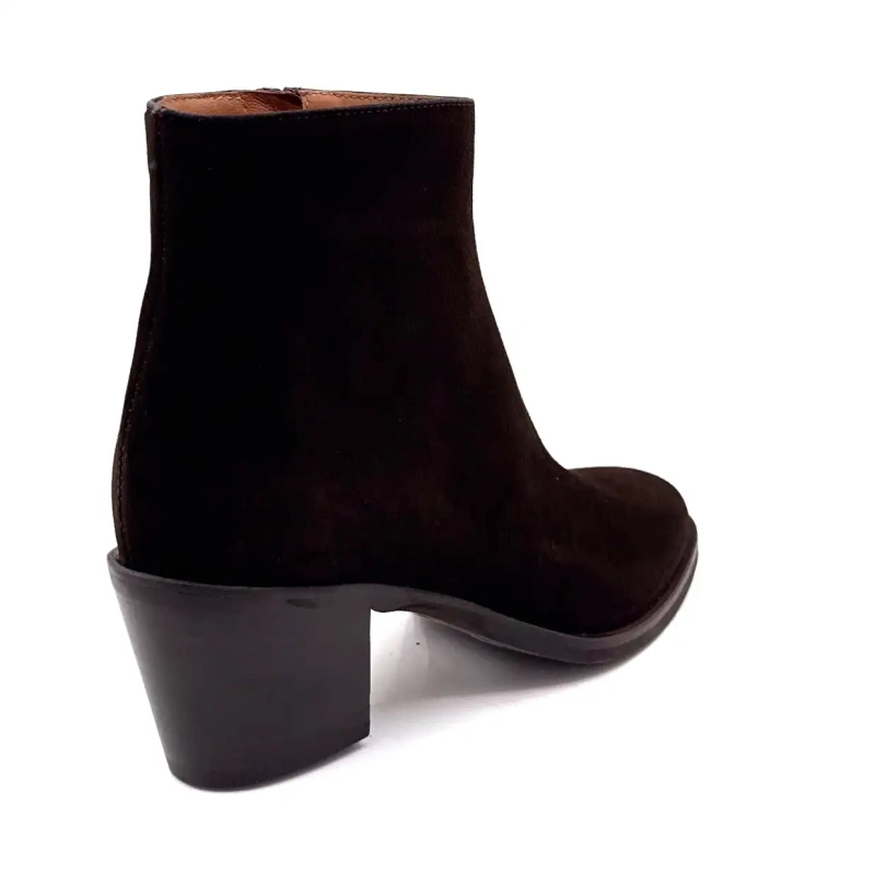 Ivoire P2254 Σοκολατί Καφέ Σουέτ Ivoire Chaussures