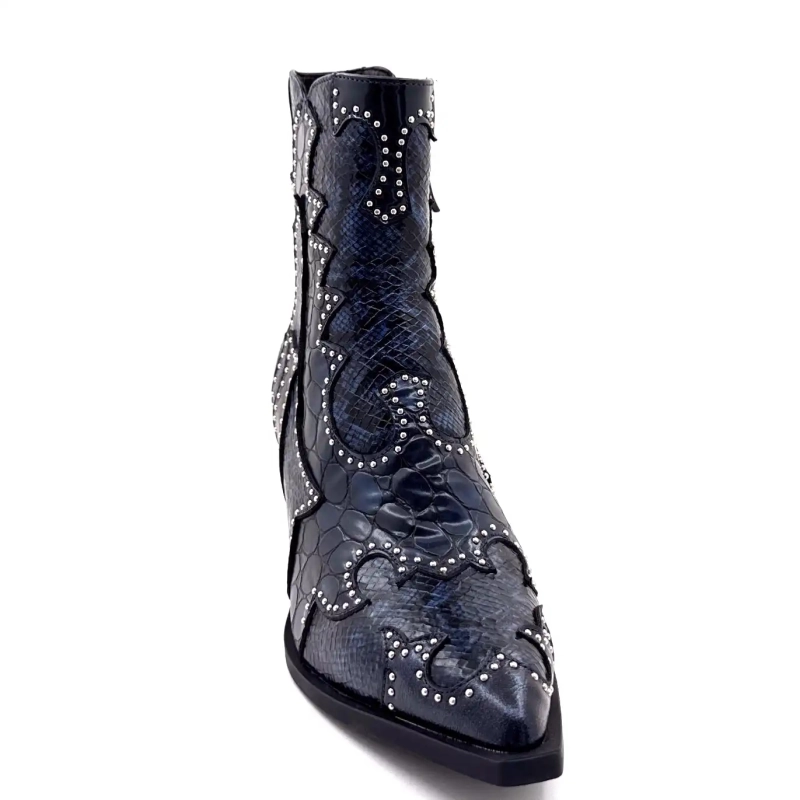 Noa Harmon 9098 Blau Ivoire Chaussures