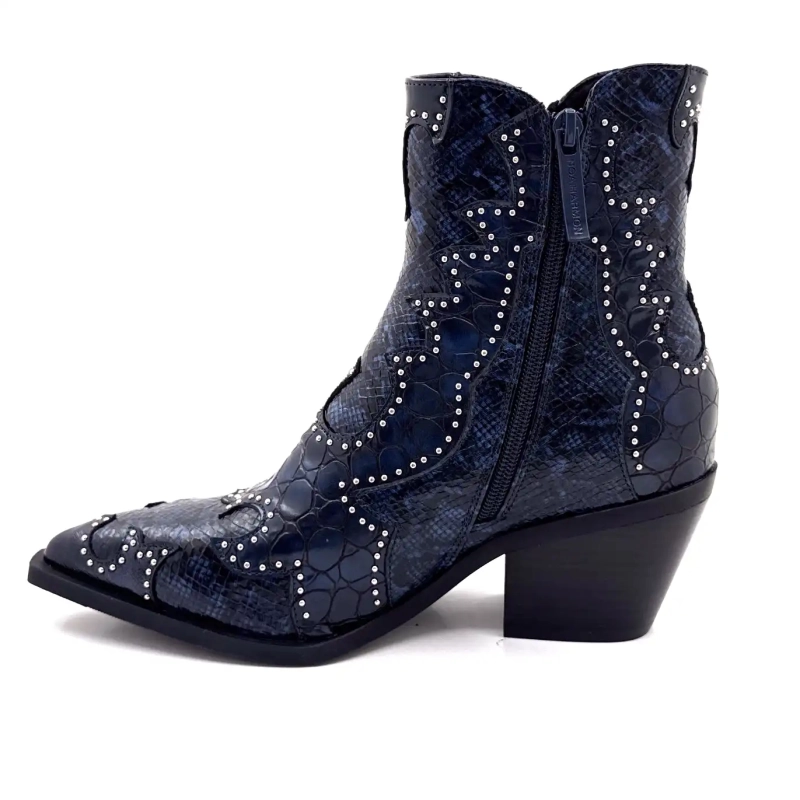 Noa Harmon 9098 Niebieski Ivoire Chaussures