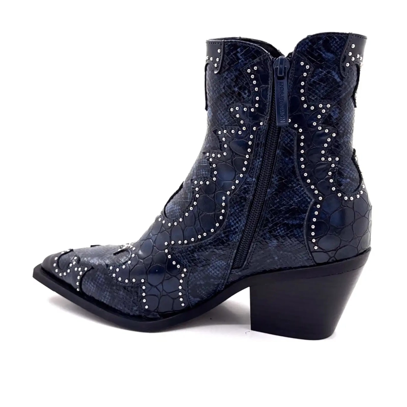 Noa Harmon 9098 Niebieski Ivoire Chaussures