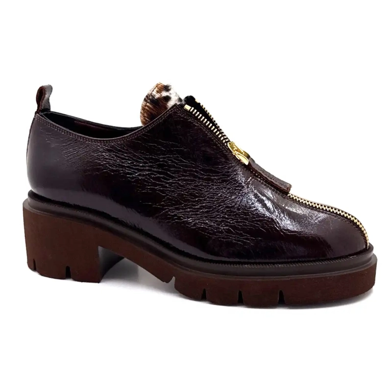 Ivoire 412 Chocoladebruin Lakleer Ivoire Chaussures