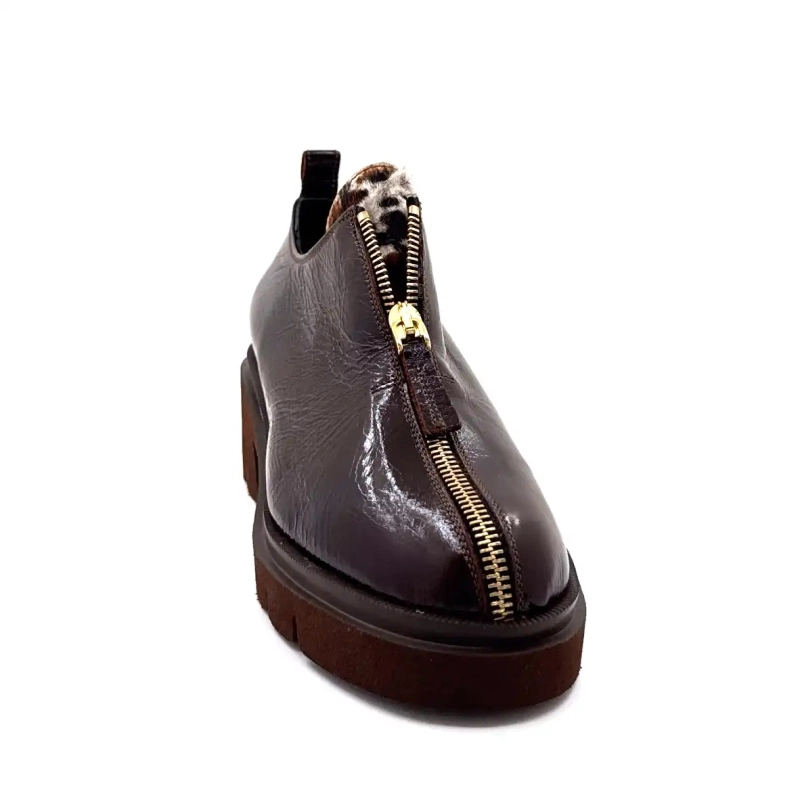 Ivoire verniciata marrone cioccolato avorio 412 Ivoire Chaussures