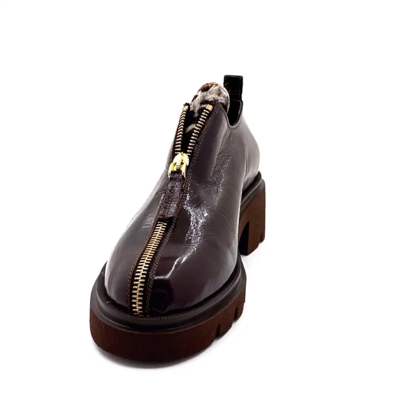 Ivoire 412 Chocoladebruin Lakleer Ivoire Chaussures
