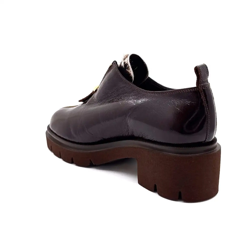 Ivoire 412 Csokoládébarna lakkbőr Ivoire Chaussures