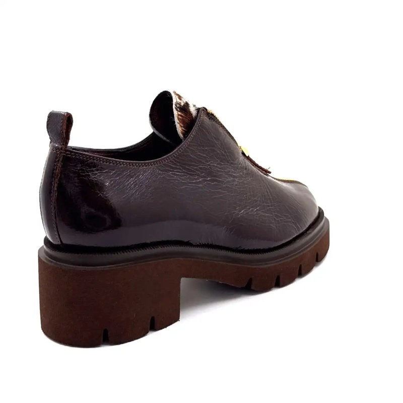 Ivoire 412 Csokoládébarna lakkbőr Ivoire Chaussures