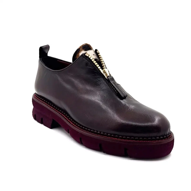 Ivoire 302 Asport Mørkt Bordeaux-skinn Ivoire Chaussures