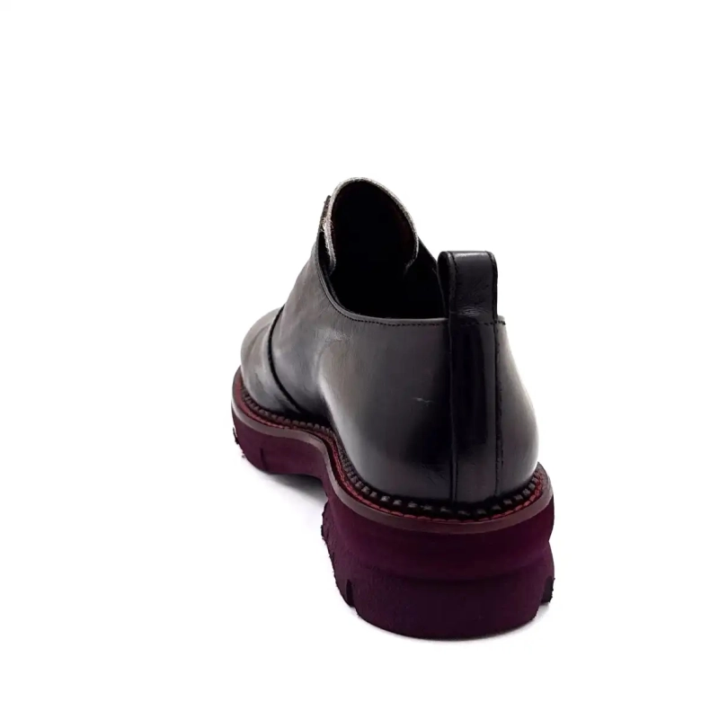 Ivoire 302 Asport Dark Bordeaux Piele Ivoire Chaussures