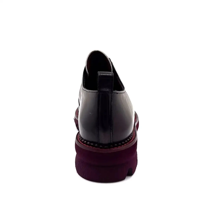 Ivoire 302 Asport Dark Bordeaux Piele Ivoire Chaussures