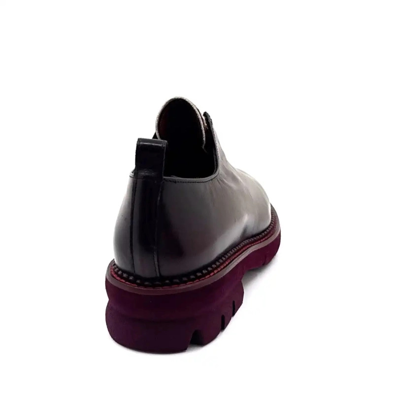 Ivoire 302 Asport Dark Bordeaux Leather Ivoire Chaussures