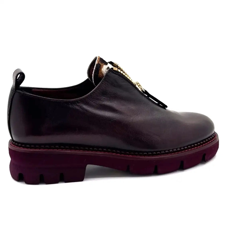 Ivoire 302 Asport Dark Bordeaux Piele Ivoire Chaussures
