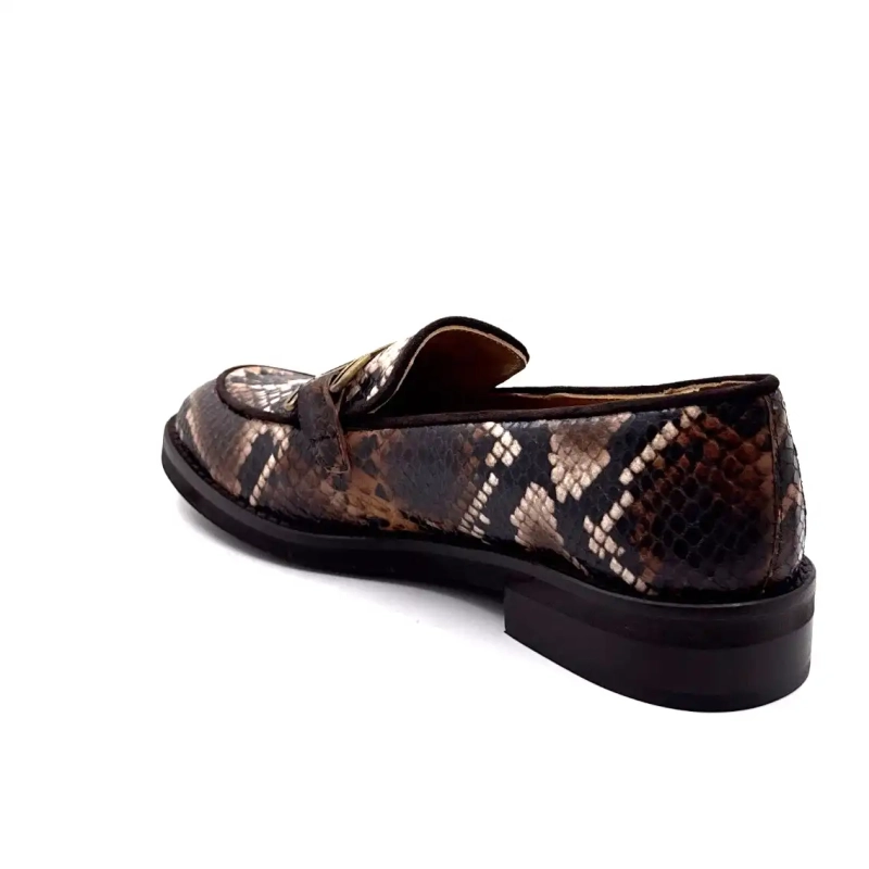 Jhay 9069 Piele Rept Model Maro Bej Ivoire Chaussures