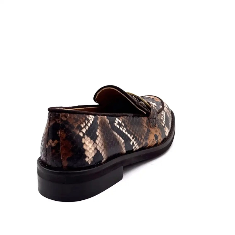 Jhay 9069 Piele Rept Model Maro Bej Ivoire Chaussures