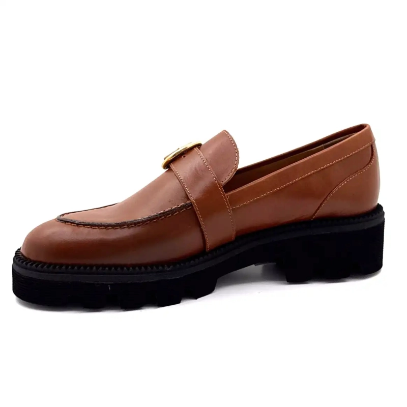Jhay 9073 Piele maro Ivoire Chaussures