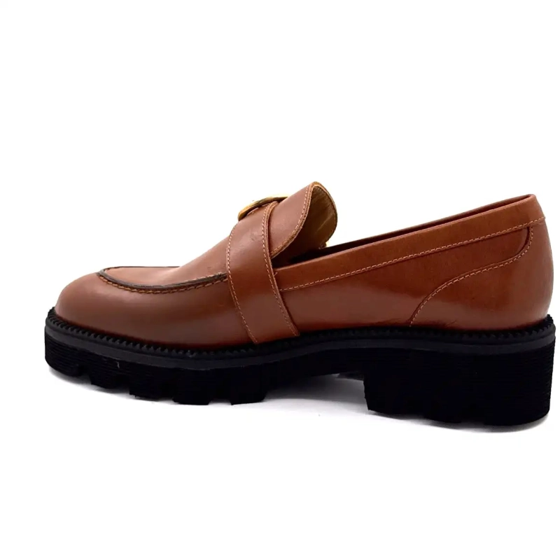 Jhay 9073 Bruin Leer Ivoire Chaussures