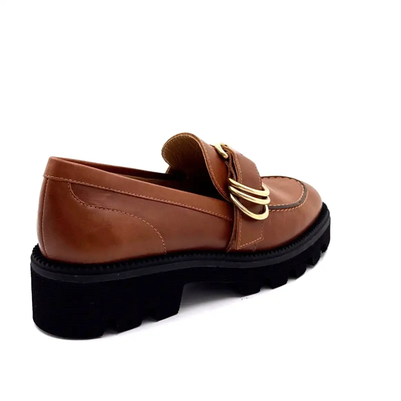 Jhay 9073 Piele maro Ivoire Chaussures