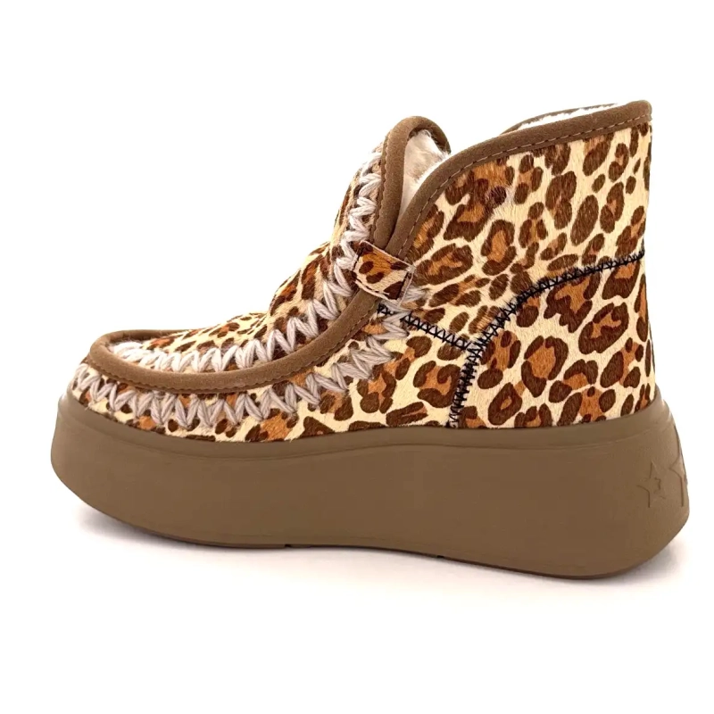 Nan Ku Dfh03 Daim Léo Ivoire Chaussures