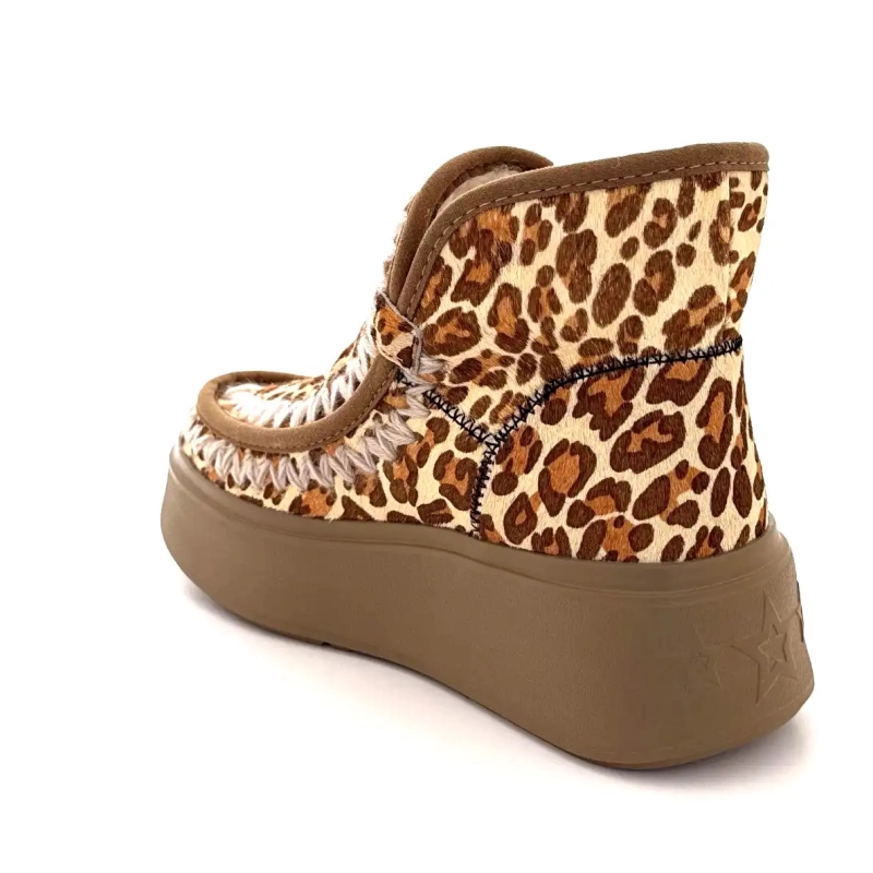 Nan Ku Dfh03 Daim Léo Ivoire Chaussures