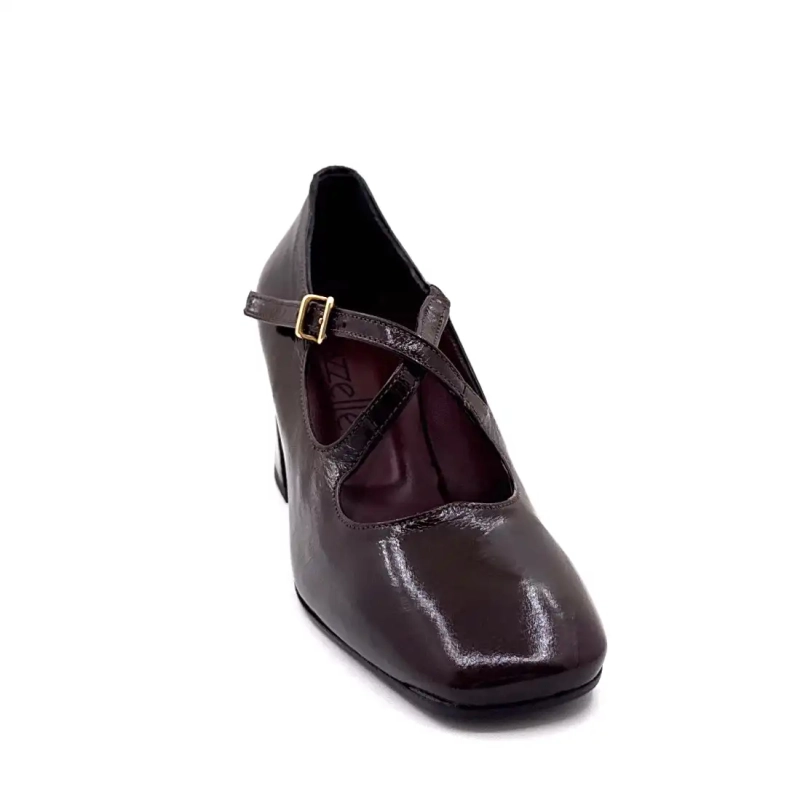 Ivoire E606 Aubergine laklæder Ivoire Chaussures
