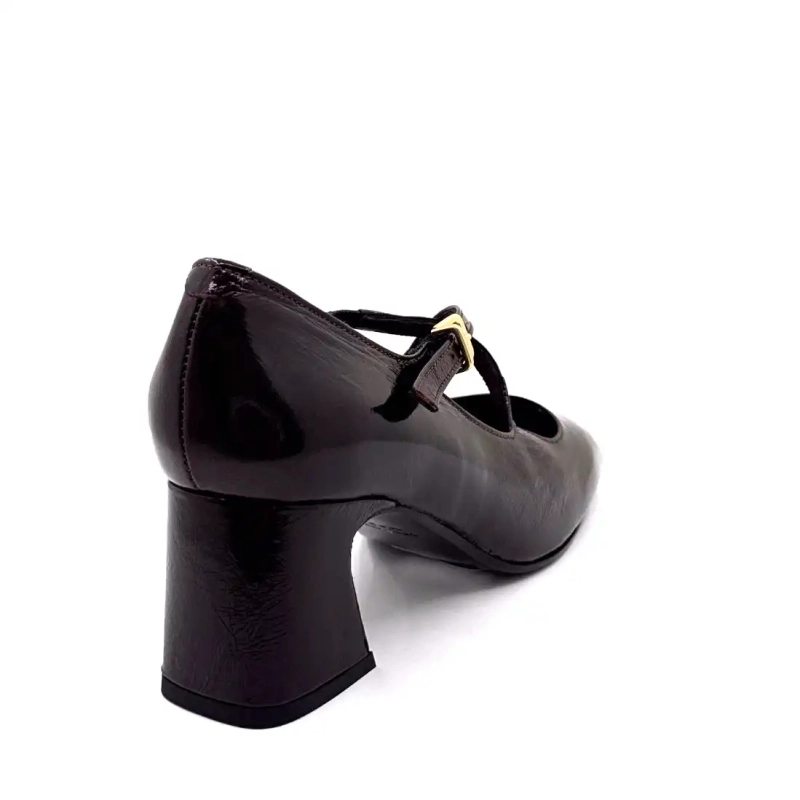 Ivoire E606 Aubergine laklæder Ivoire Chaussures