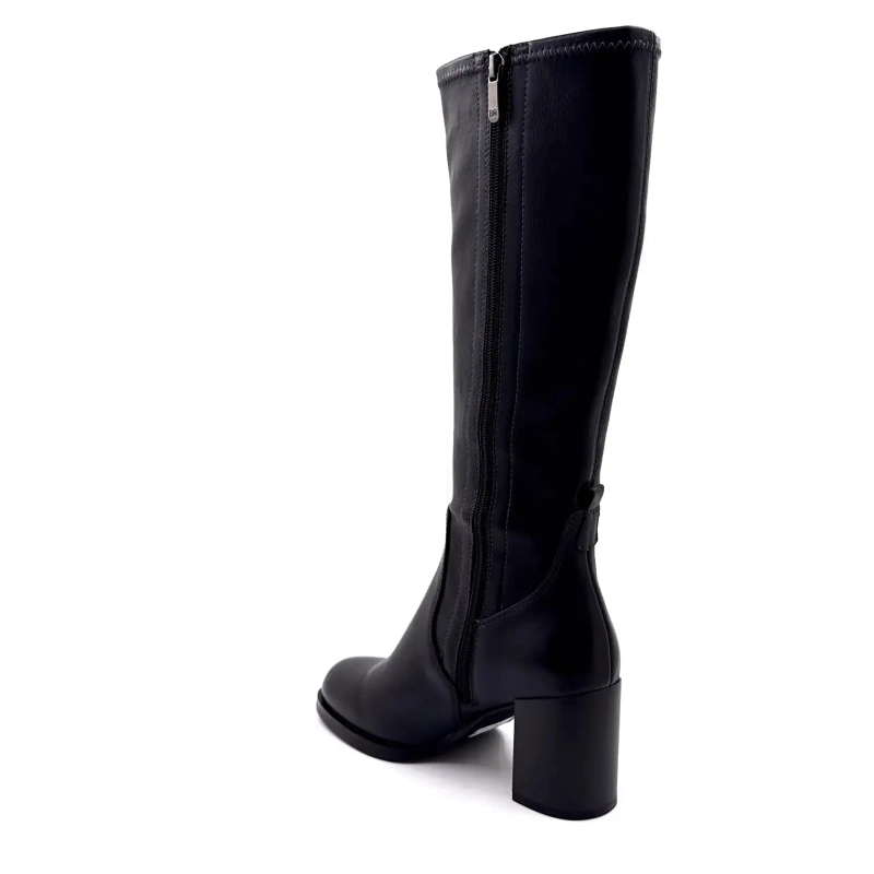 Regarde Le Ciel Matilde 04 fekete bőr Ivoire Chaussures