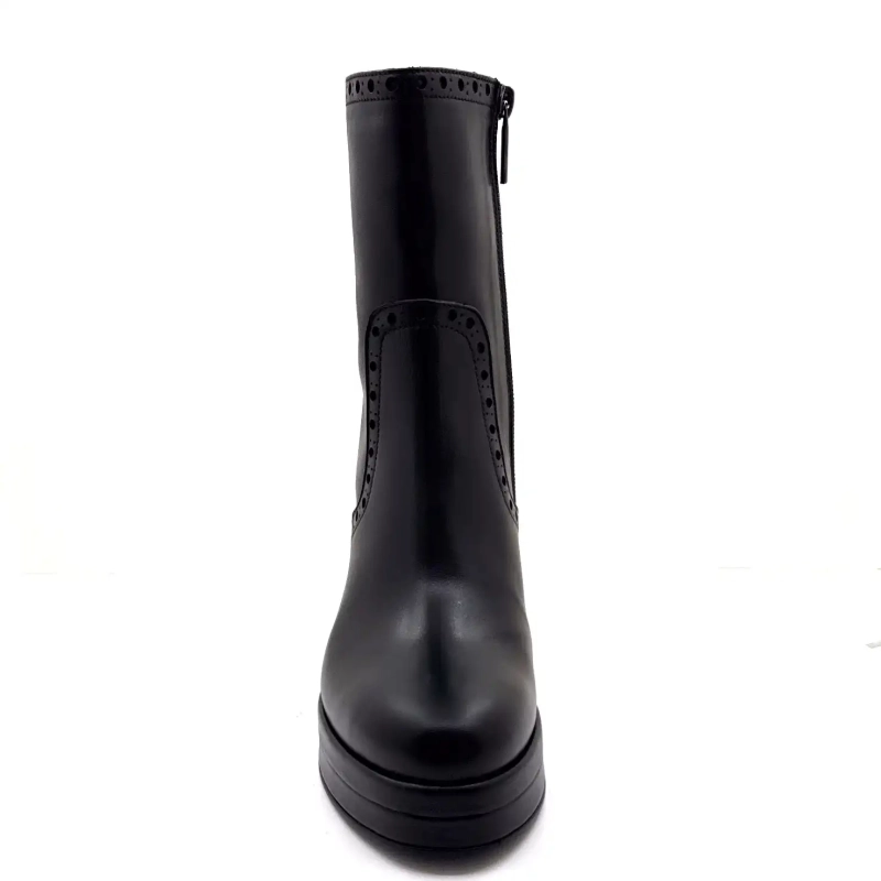 Pons Quintana 11811.029 Czarna skóra Ivoire Chaussures