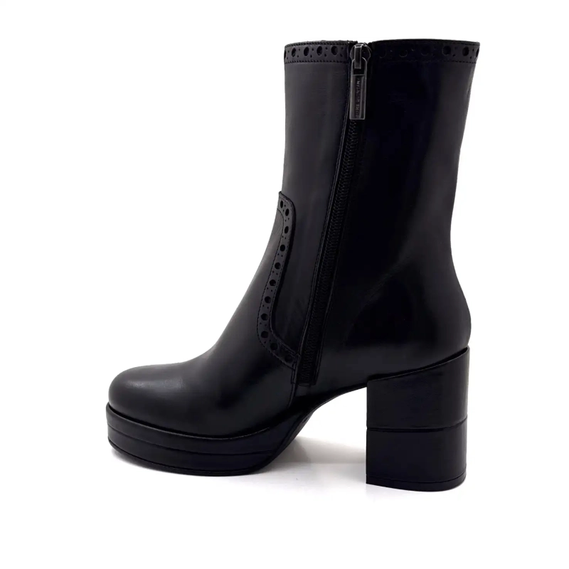 Pons Quintana 11811.029 Zwart Leer Ivoire Chaussures