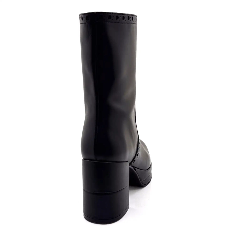 Pons Quintana 11811.029 Svart Läder Ivoire Chaussures