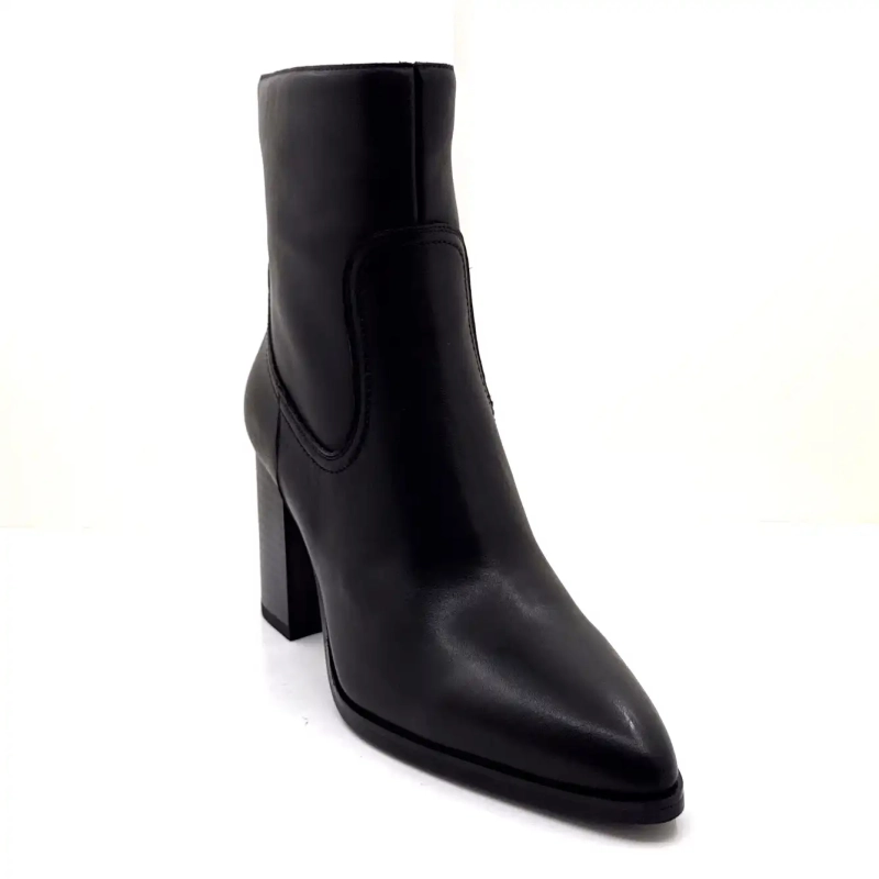 Ivoire Hy2507 Czarna skóra Ivoire Chaussures