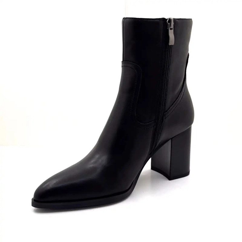 Ivoire Hy2507 Svart Läder Ivoire Chaussures