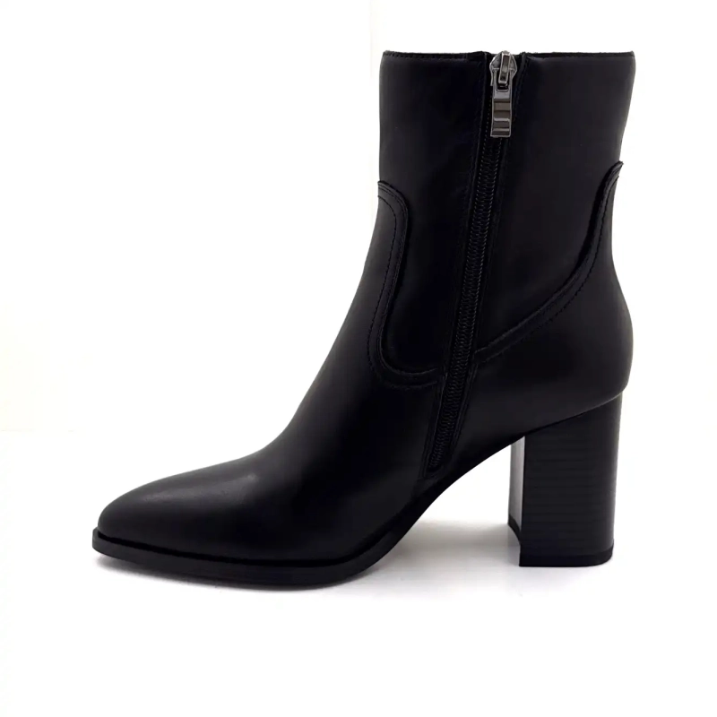 Μαύρο Δέρμα Hy2507 από Ivoire Ivoire Chaussures