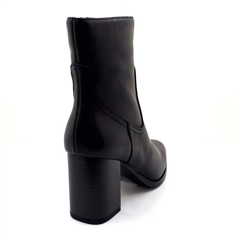 Ivoire Hy2507 Pelle nera Ivoire Chaussures