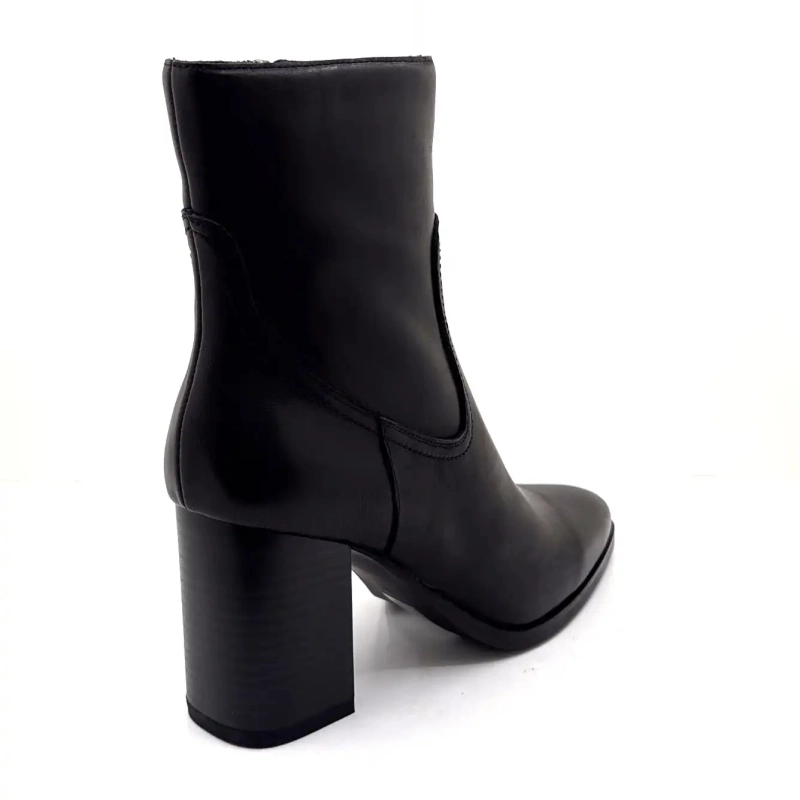 Ivoire Hy2507 Czarna skóra Ivoire Chaussures