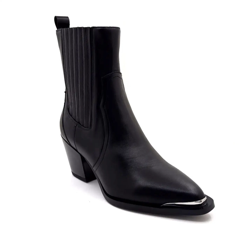 Ivoire GZX2526 Svart Läder Ivoire Chaussures