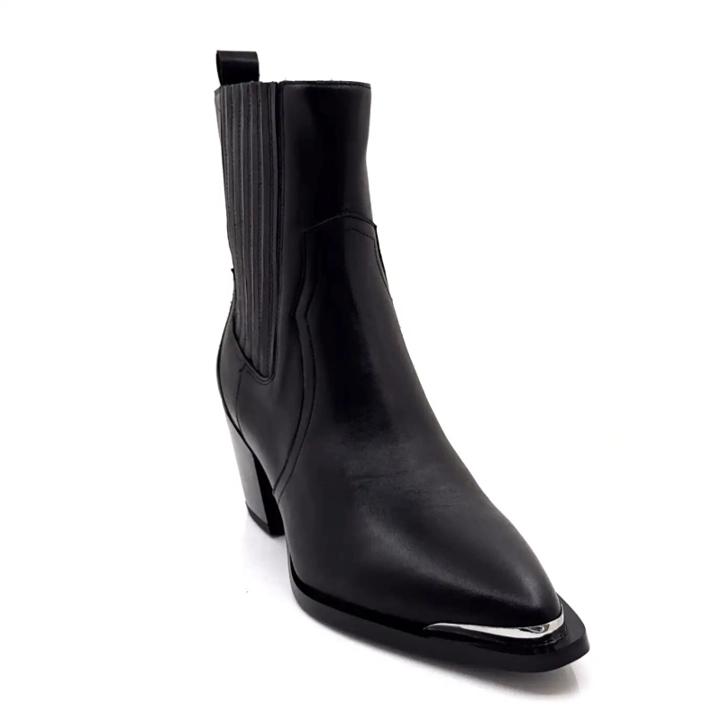 Ivoire GZX2526 Cuero negro Ivoire Chaussures