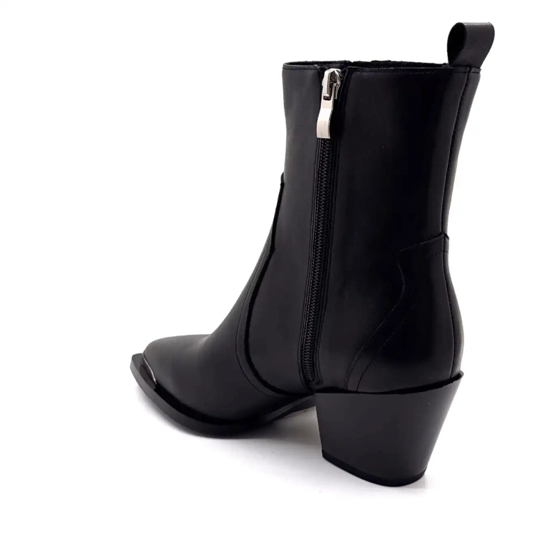 Ivoire GZX2526 Cuir Noir Ivoire Chaussures