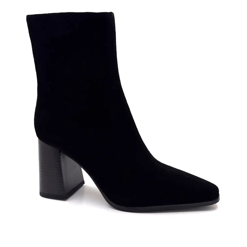 Ivoire JLR2503 Svart semsket skinn Ivoire Chaussures