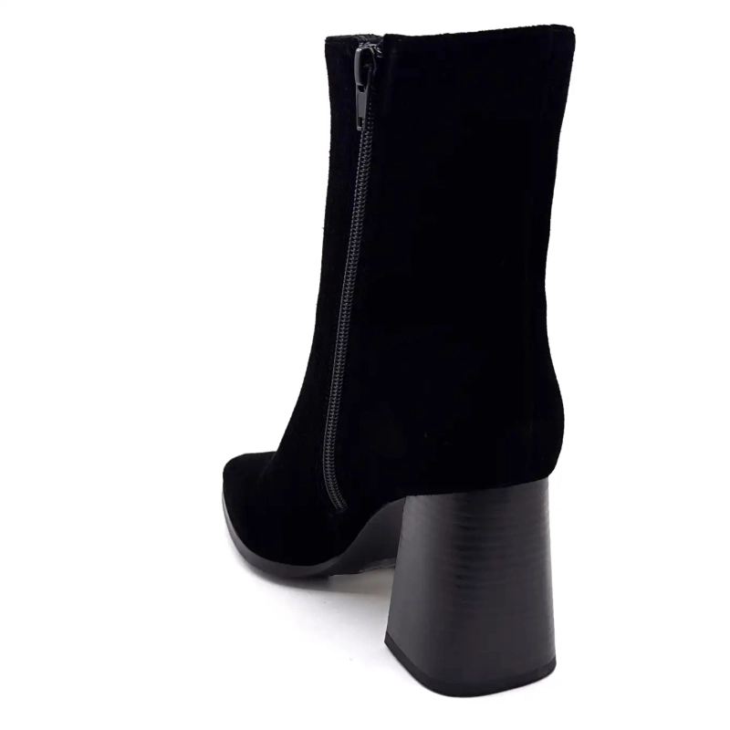 Ivoire JLR2503 Μαύρο σουέτ Ivoire Chaussures