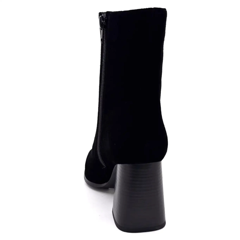 Ivoire JLR2503 Fekete velúr Ivoire Chaussures