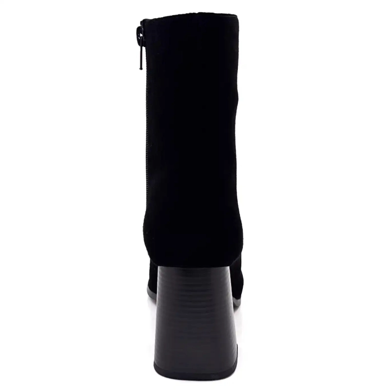 Ivoire JLR2503 Pelle scamosciata nera Ivoire Chaussures