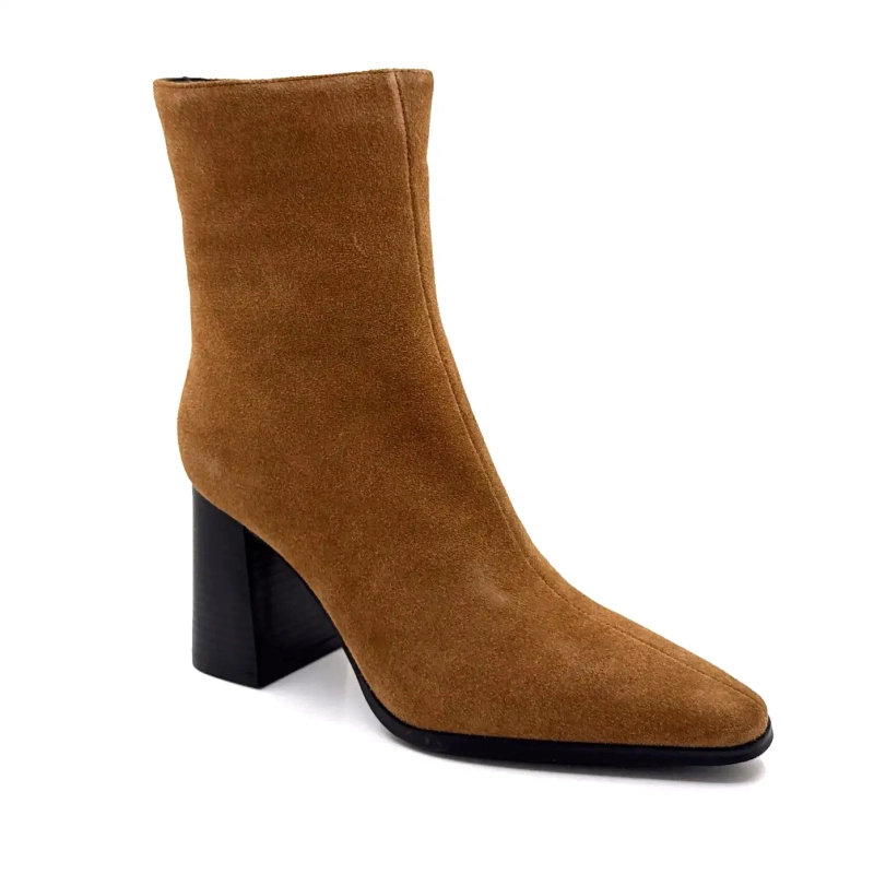 Ivoire JLR2503 Brun semsket skinn Ivoire Chaussures