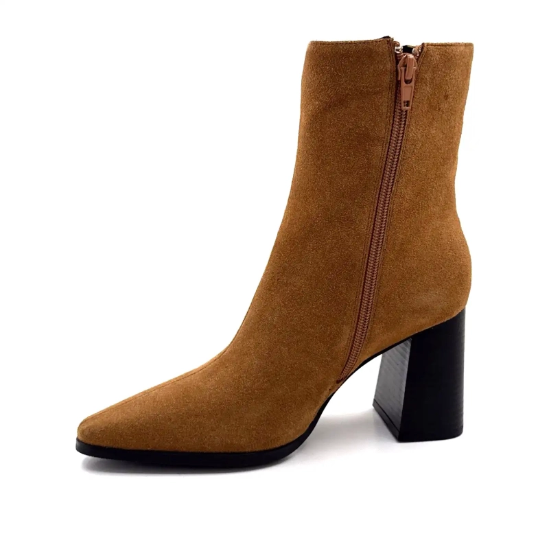 Ivoire JLR2503 Brown Suede Ivoire Chaussures