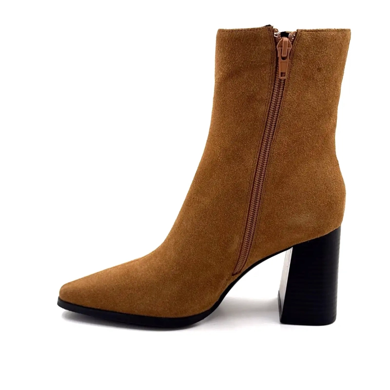 Ivoire JLR2503 Brązowy zamsz Ivoire Chaussures