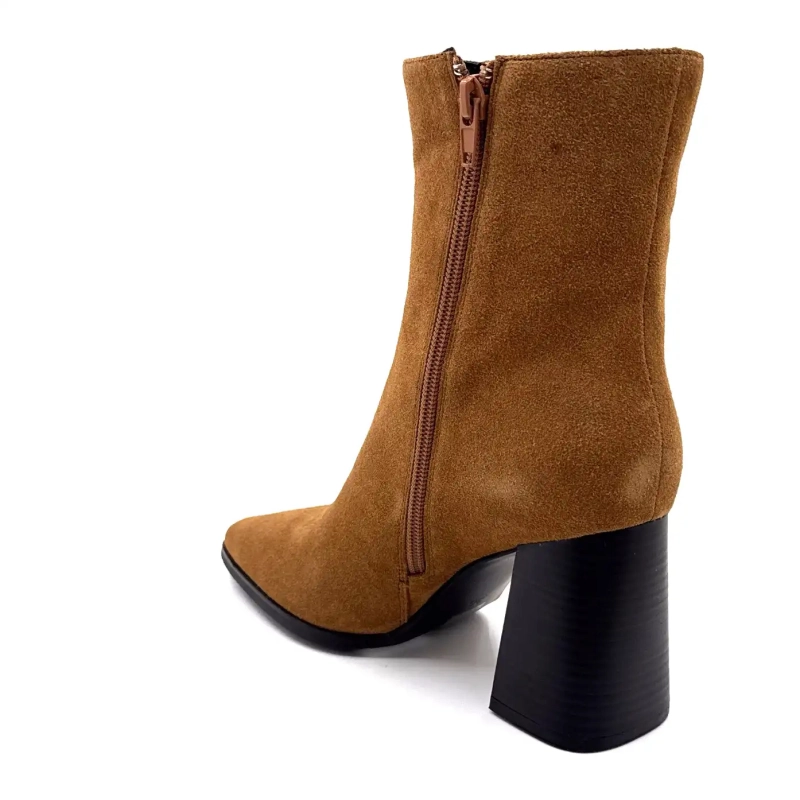 Ivoire JLR2503 Brun semsket skinn Ivoire Chaussures