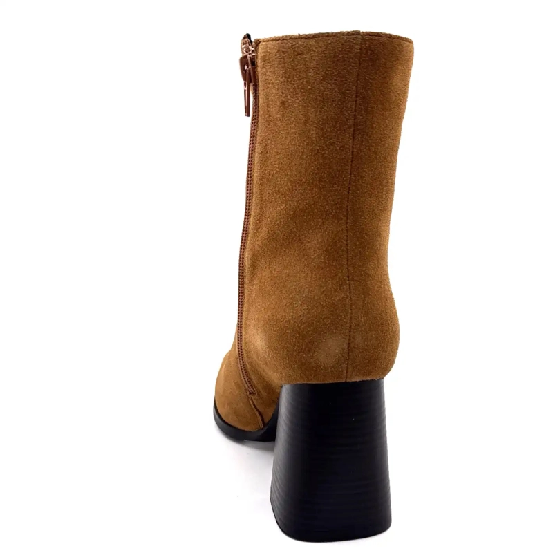 Ivoire JLR2503 Braunes Wildleder Ivoire Chaussures